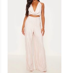 Light Pink Haltered Jumpsuit